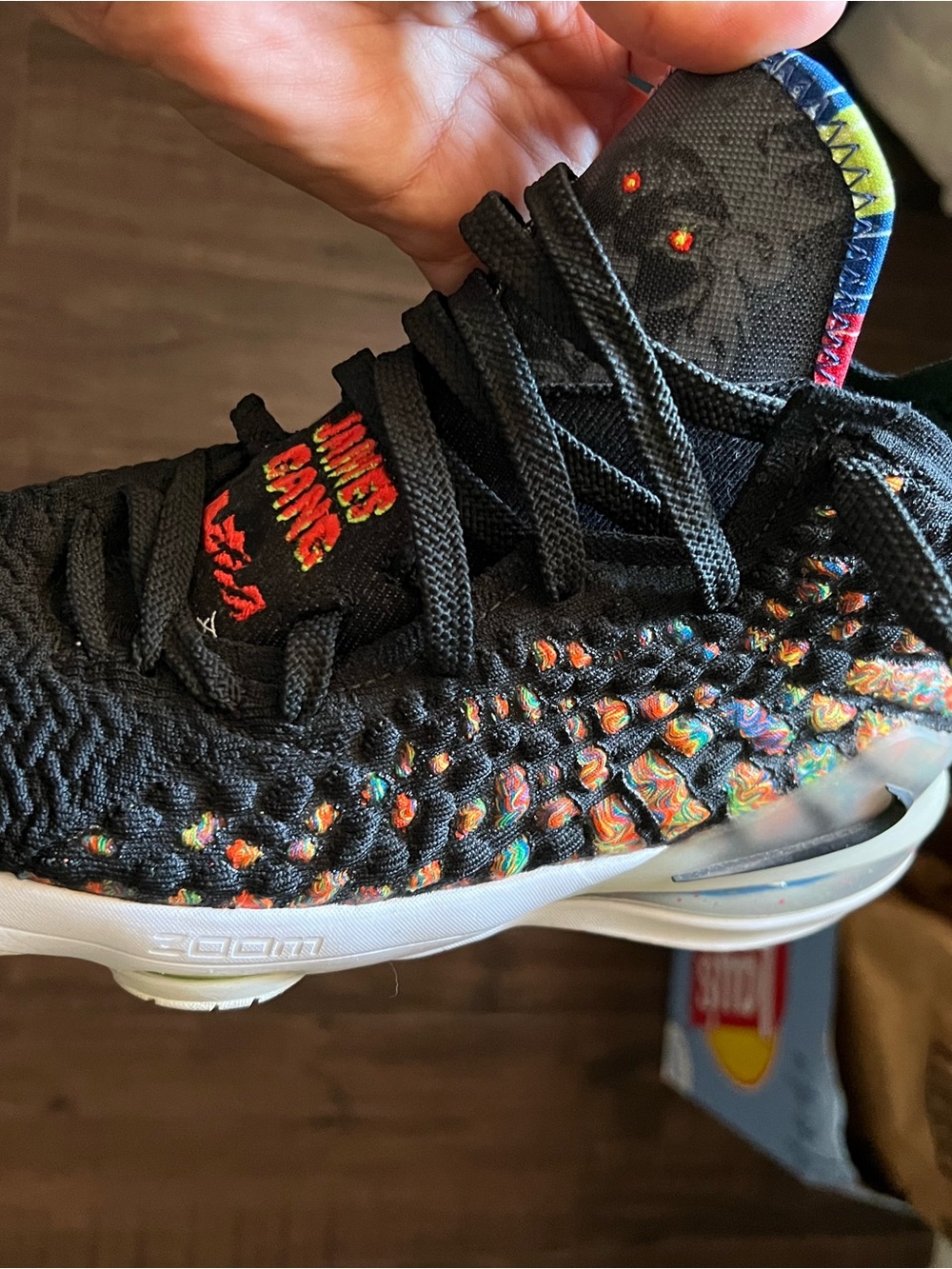 Nike LeBron 17 "James Gang" basketball shoes
